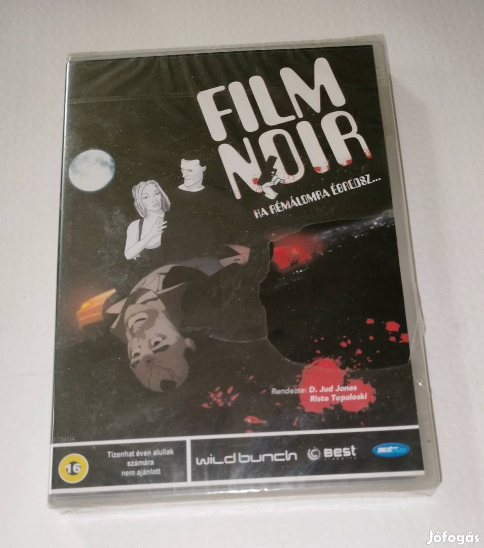 Film Noir Ha rémálomra ébredsz dvd bontatlan animációs thiller 