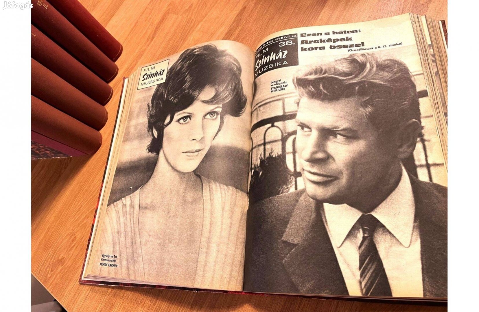 Film-Színház-Muzsika 1968. 1973-1974. I-II. teljes évfolyamok kötve