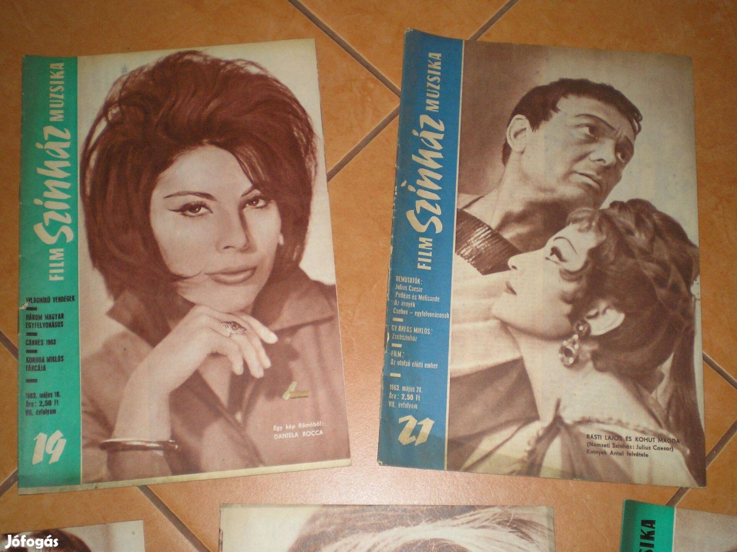 Film Színház Muzsika újságok 1963-as évből 5 db egyben 19 21 26 27 28