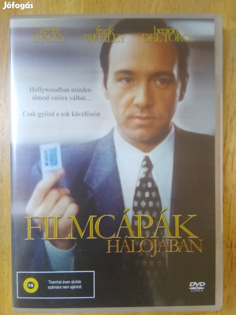 Filmcápák hálójában újszerű dvd Kevin Spacey 