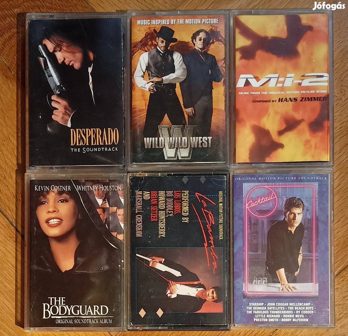 Filmzenék magnó kazetták