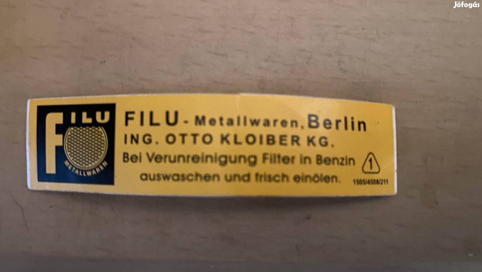 Filu Simson légszűrő matrica Sr1,Sr2,Kr50,Kr51