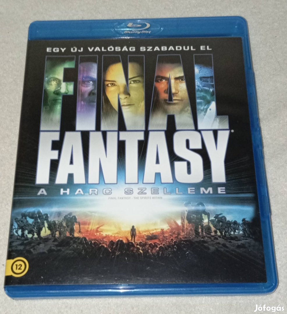 Final Fantasy A harc szelleme Magyar Kiadású és Szinkronos Blu-ray 