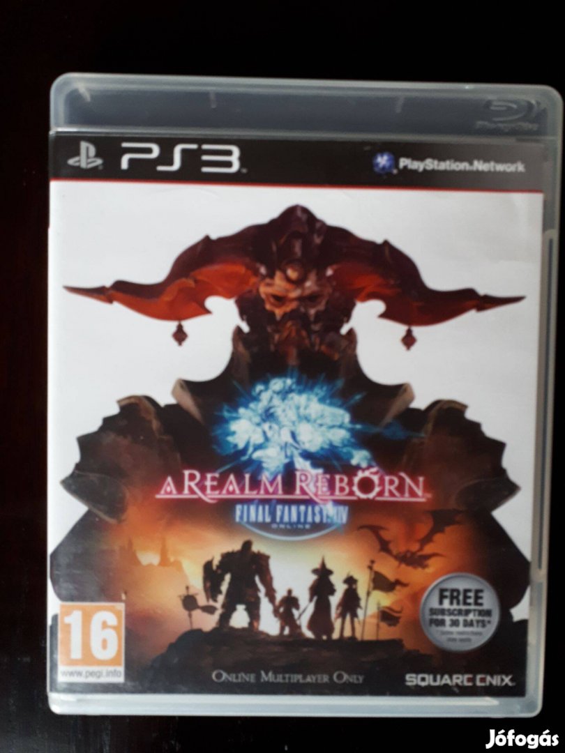 Final Fantasy XIV A Realm Reborn ps3 játék,eladó,csere is