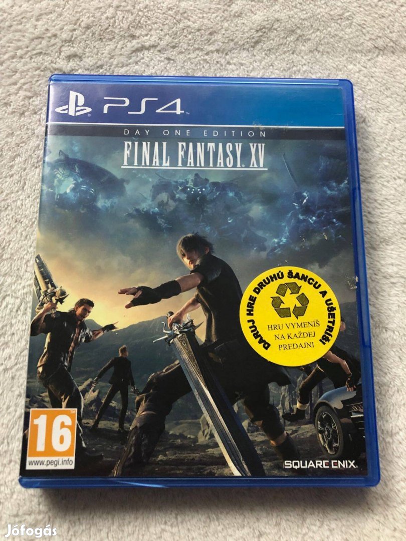 Final Fantasy XV 15 Ps4 Playstation 4 játék