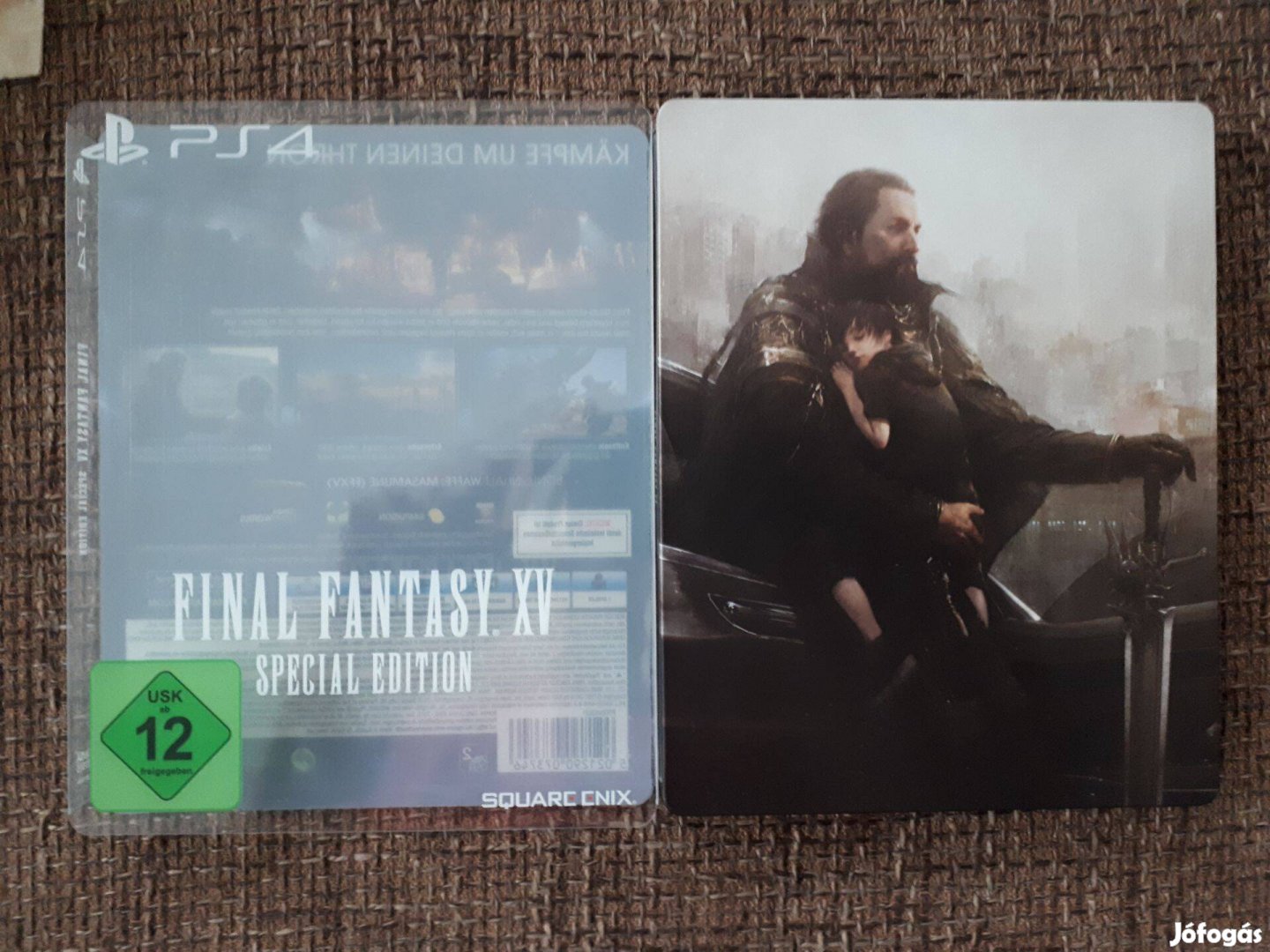 Final Fantasy XV Special Edition (fémtokos!) ps4-PS5 játék eladó-csere