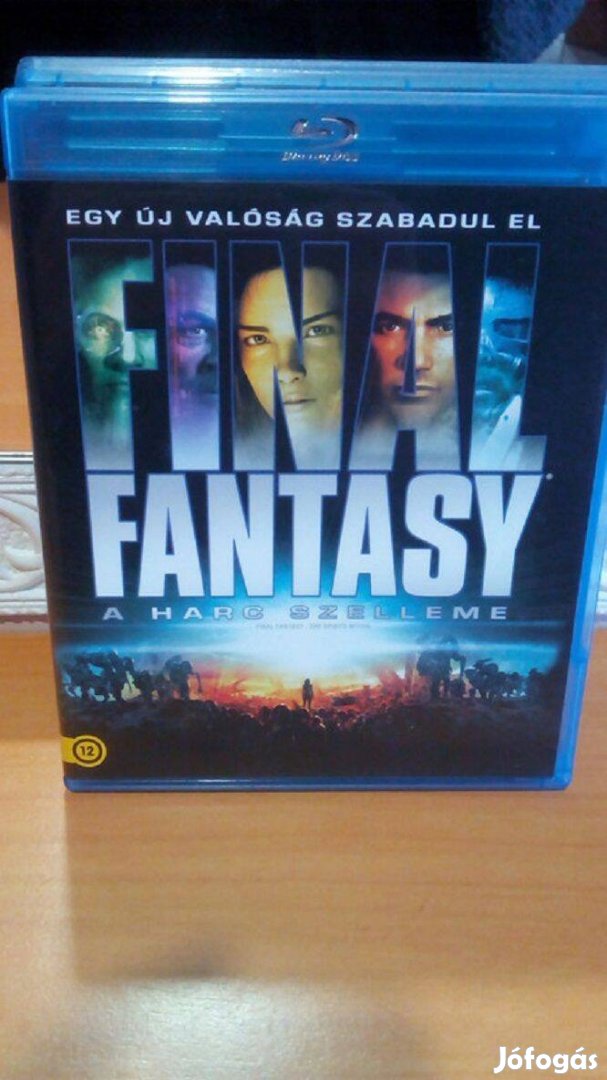 Final Fantasy: A Harc Szelleme + Ősök Gyűrűje Blu-Ray és DVD