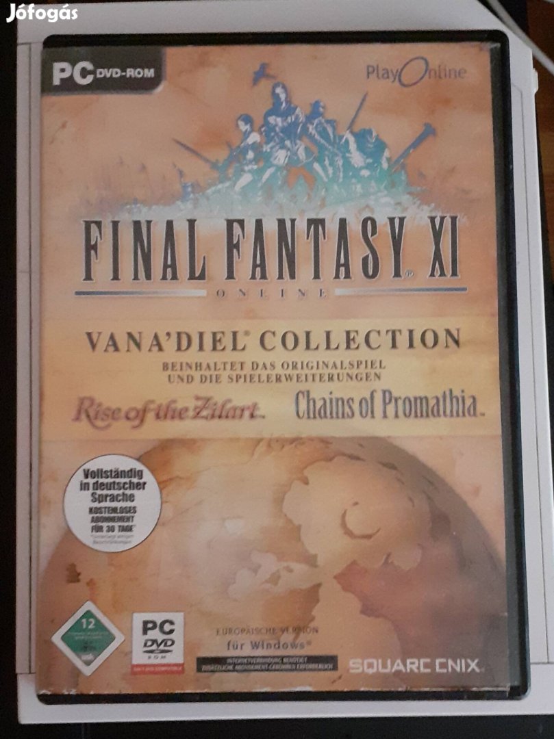 Final Fantasy xI    eredeti pc játék 