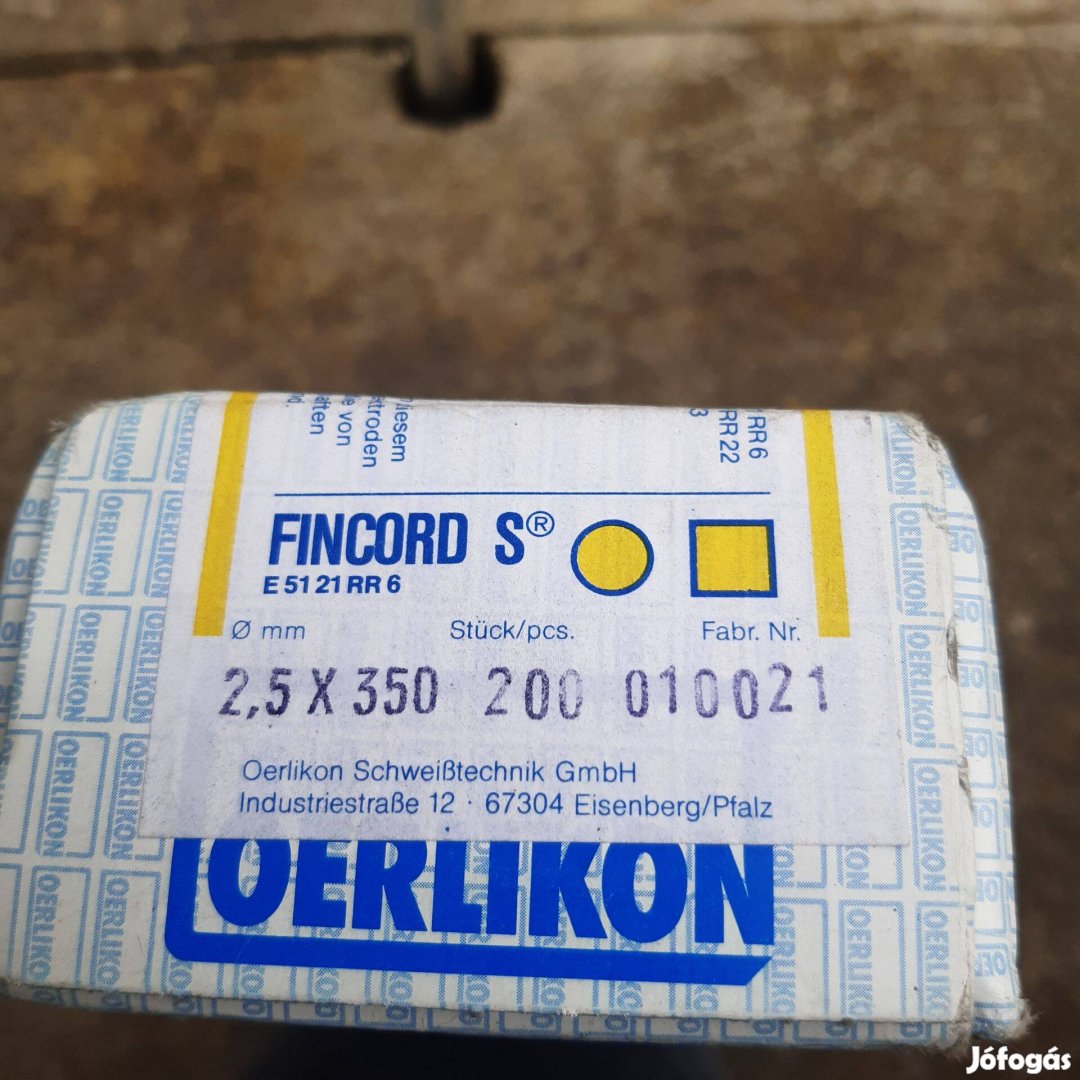 Fincord S Hegesztő Elektróda / E5121RR6/