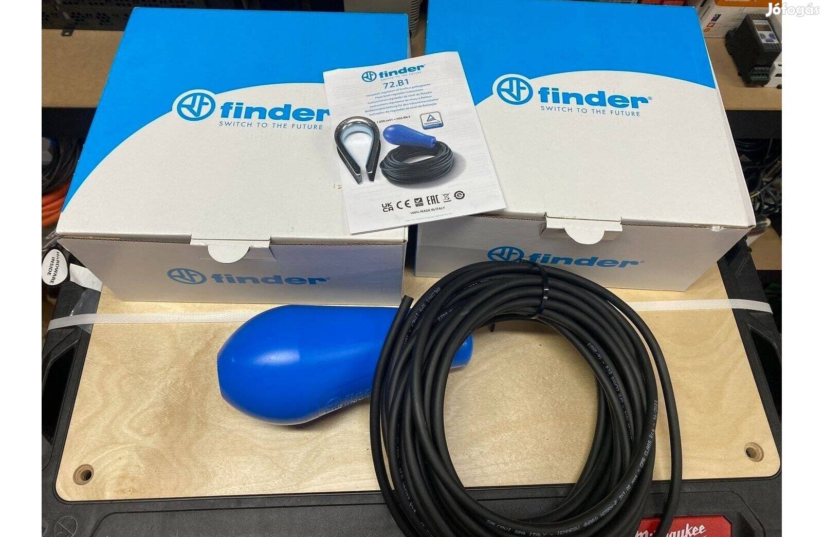Finder úszókapcsoló 10m 3x1 Polikloroprén kábellel