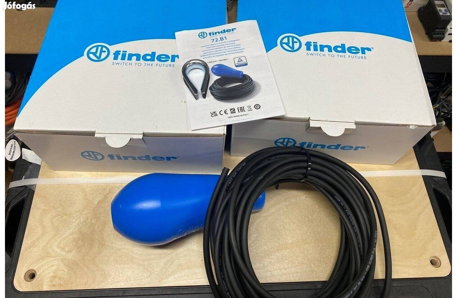 Finder úszókapcsoló 10m 3x1 Polikloroprén kábellel
