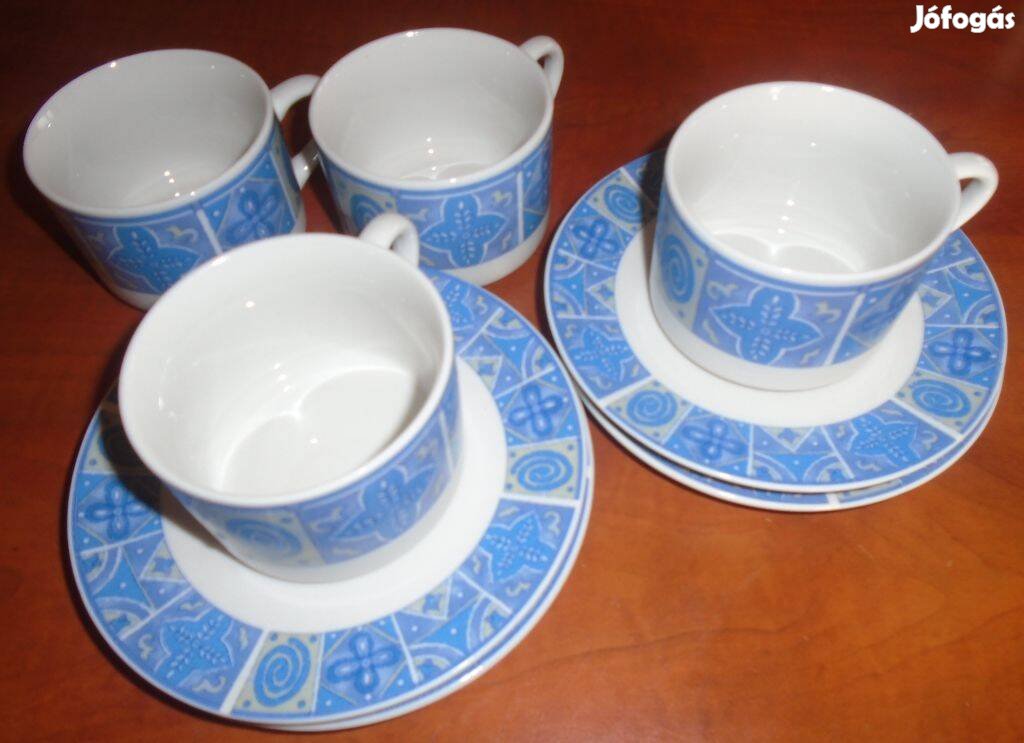 Fine porcelain - porcelán teáskészlet