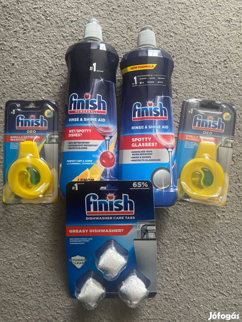 Finish mosogatógép tisztítószer csomag !