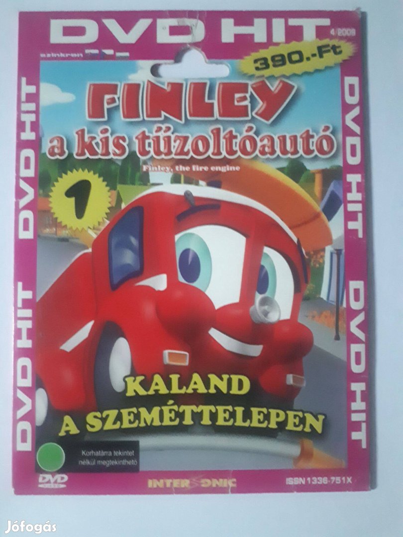 Finley, a kis tűzoltóautó - Kaland a szeméttelepen papírtokos DVD