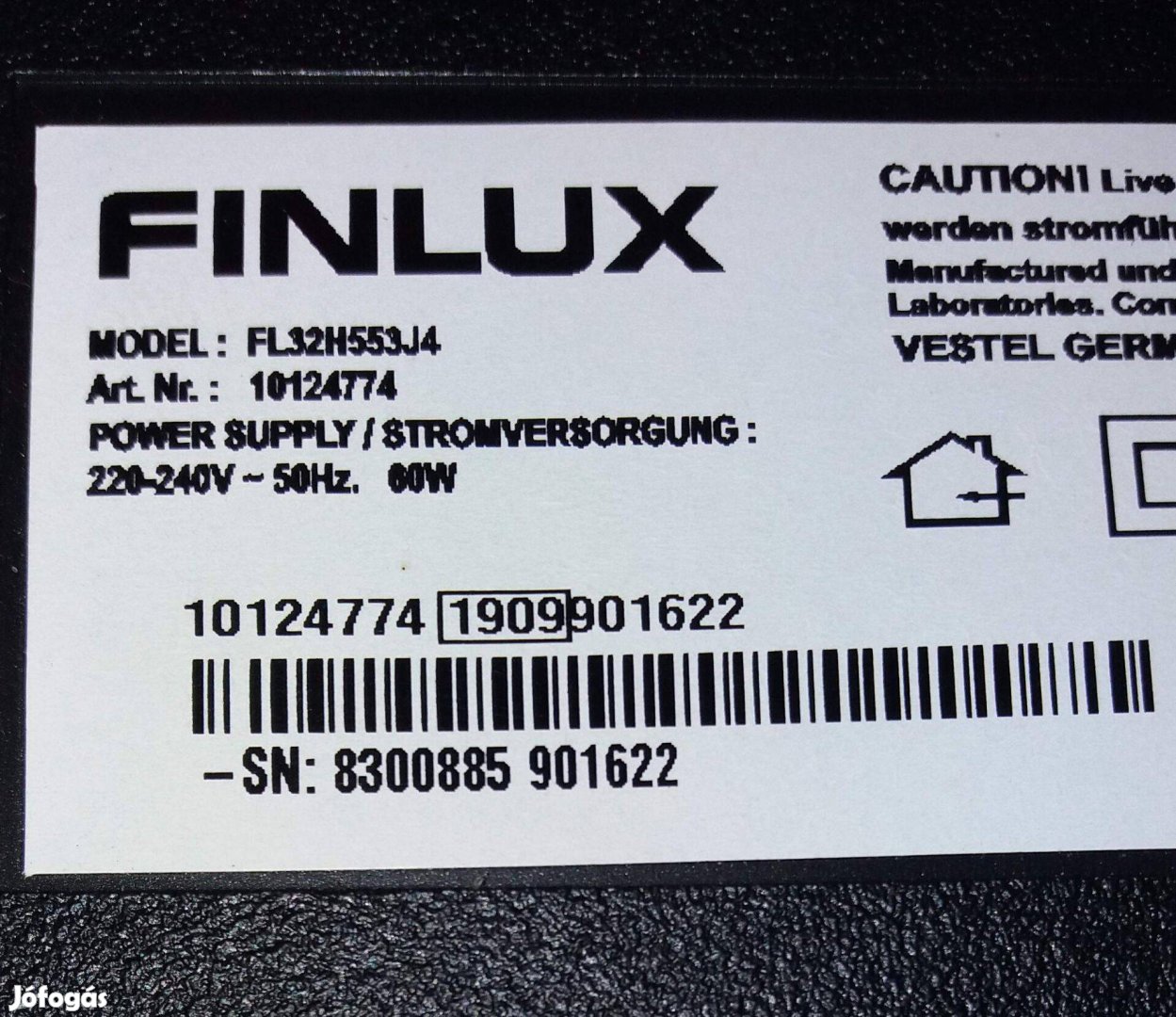 Finlux FL32H553J4 LED LCD tv alkatrésznek 17MB140TC 17IPS63