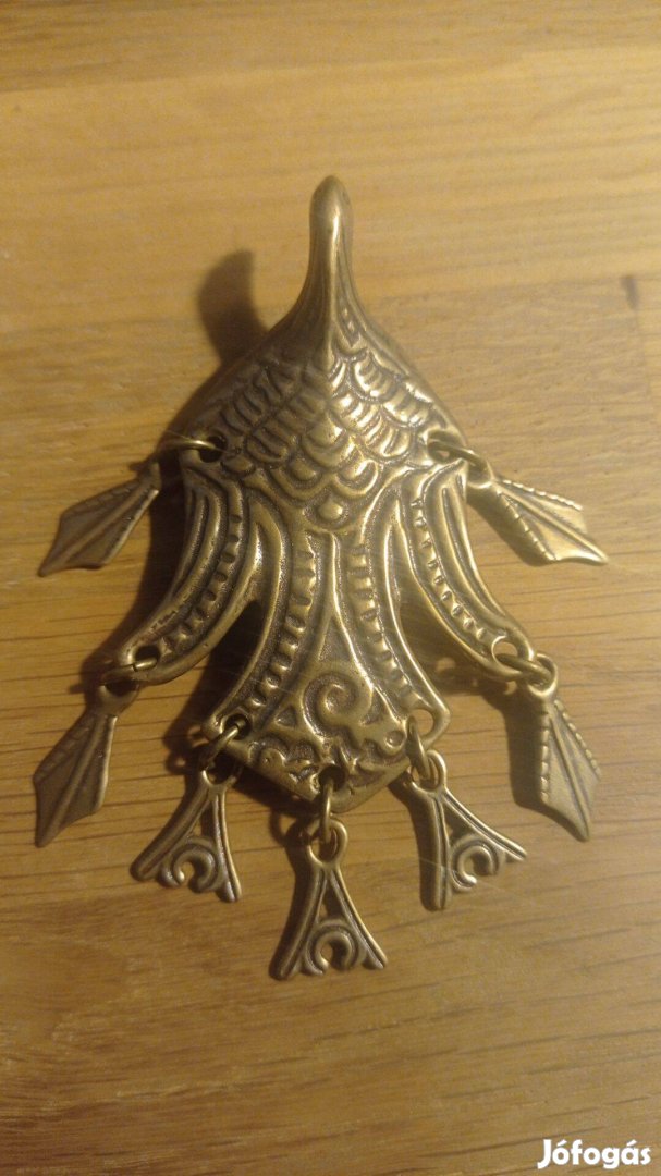 Finn Kalevala Koru Uhtuan Sotka kitűző bross