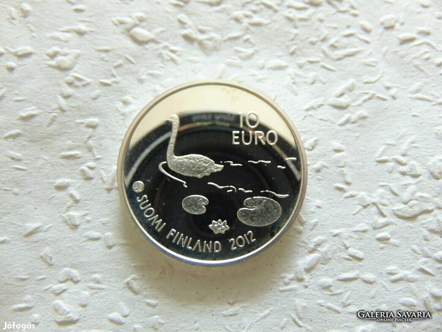 Finnország ezüst 10 euro 2012 17 gramm 925 - ös ezüst