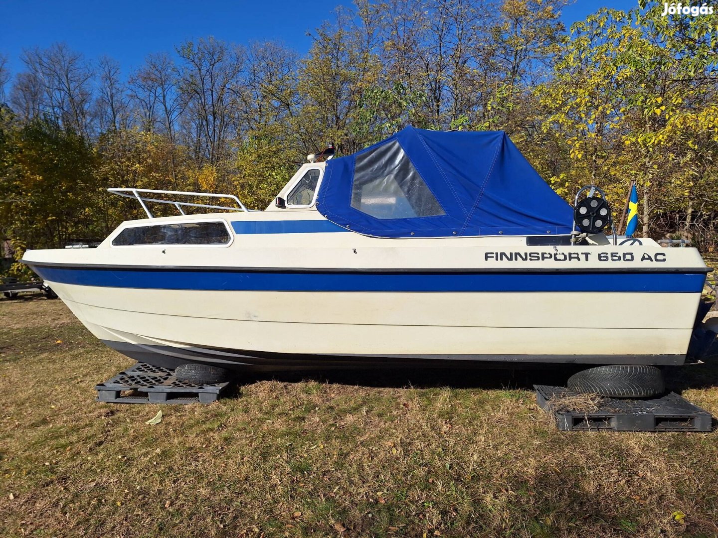 Finnsport 650 , lakó , horgász , túra hajó