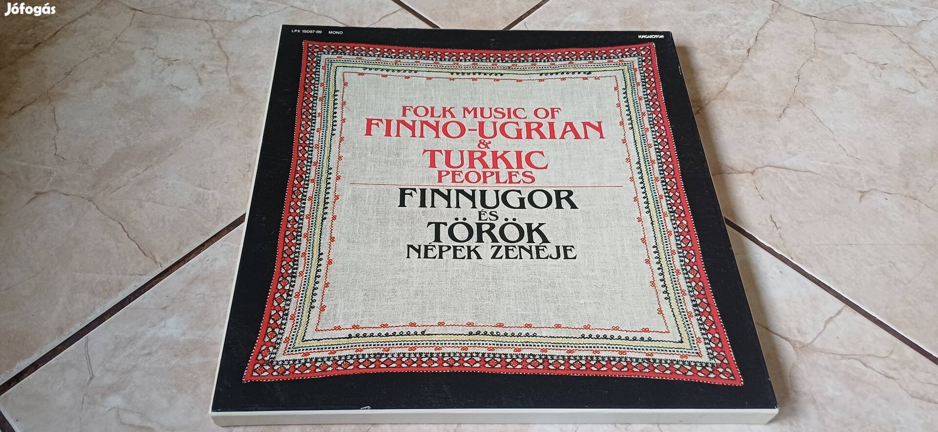 Finnugor és Török népek zenéje bakelit hanglemez