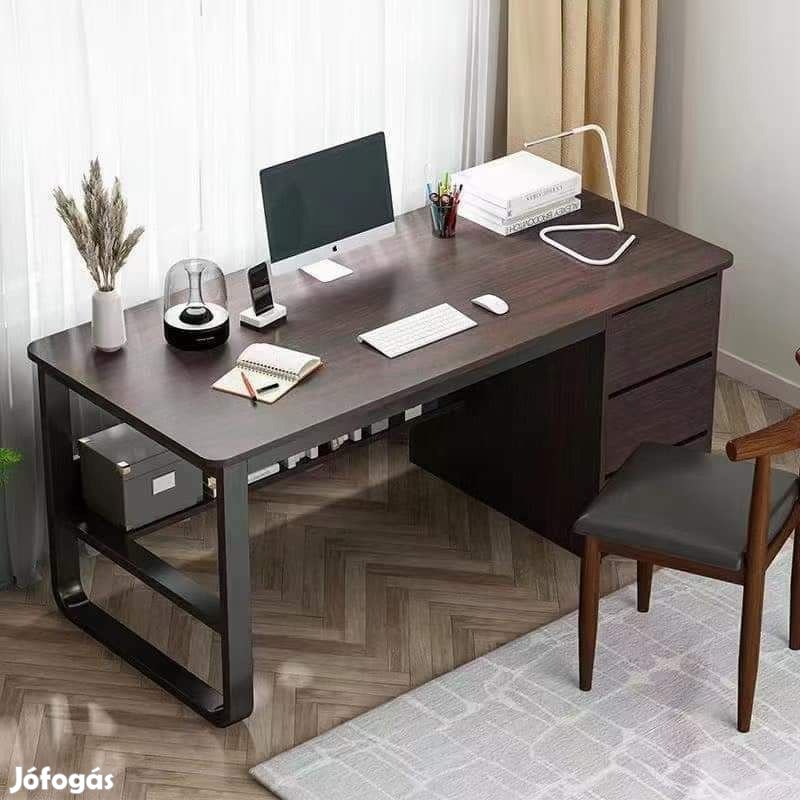 Fiókos íróasztal 120x50x73,5cm barna LG09-120