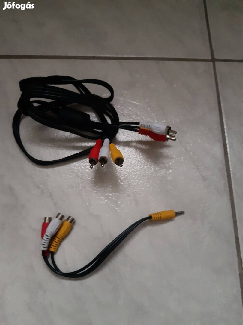 Fiókürítés RCA kábel scart jack