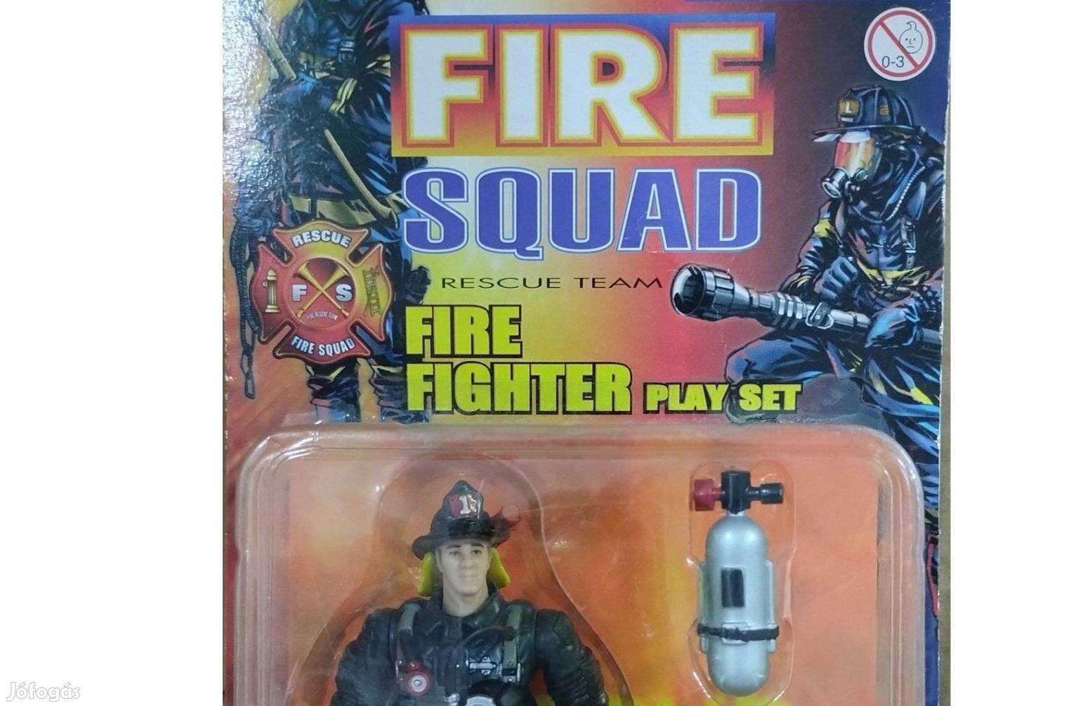 Fire Squad akció figura szett új bontatlan csomagolásban