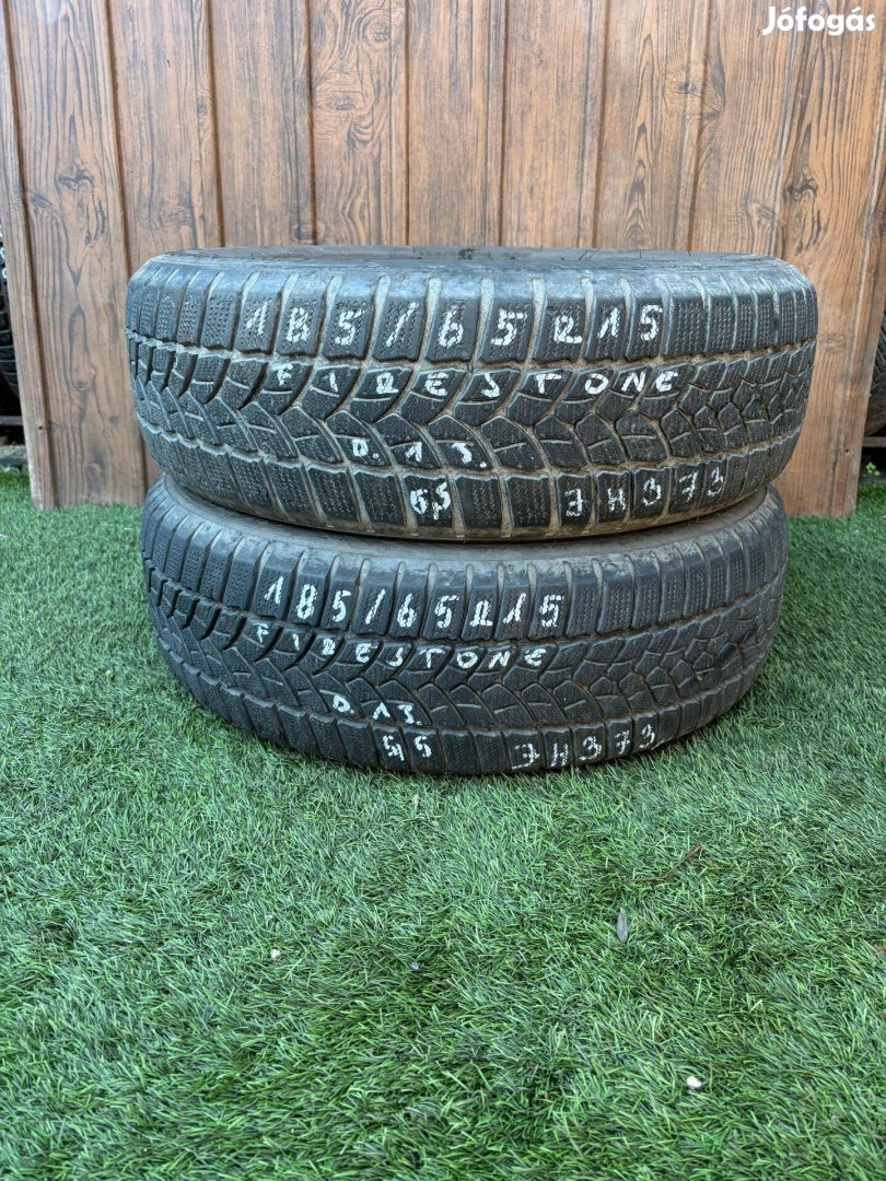 Firestone 185/65 R15 5,5mm 2013-as Téli Gumiabroncs 2db #373