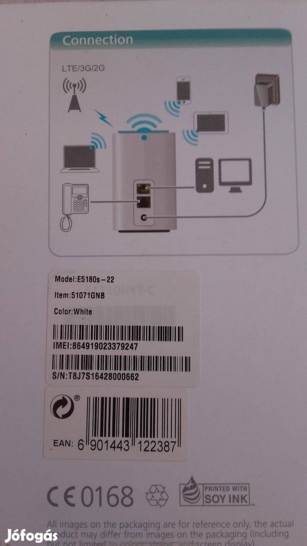 Firmware SIM független Huawei e5180 mobil net wifi 4G LTE router AP