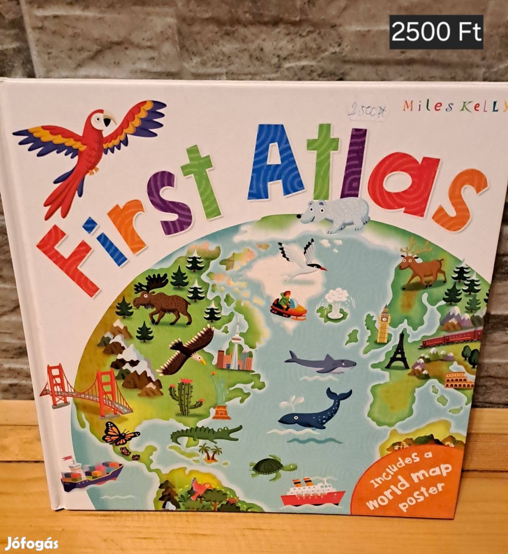 First Atlas angol nyelvű könyv