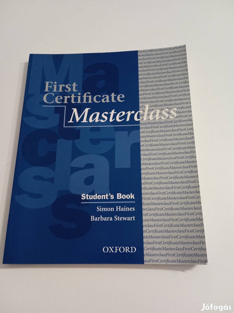 First Certificate Masterclass SB, B2