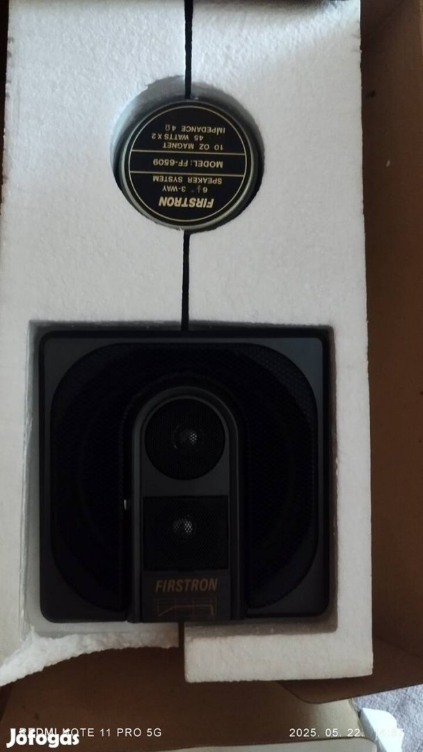 Firstron autós hangszóró szett ( 2×45w /4ohm /