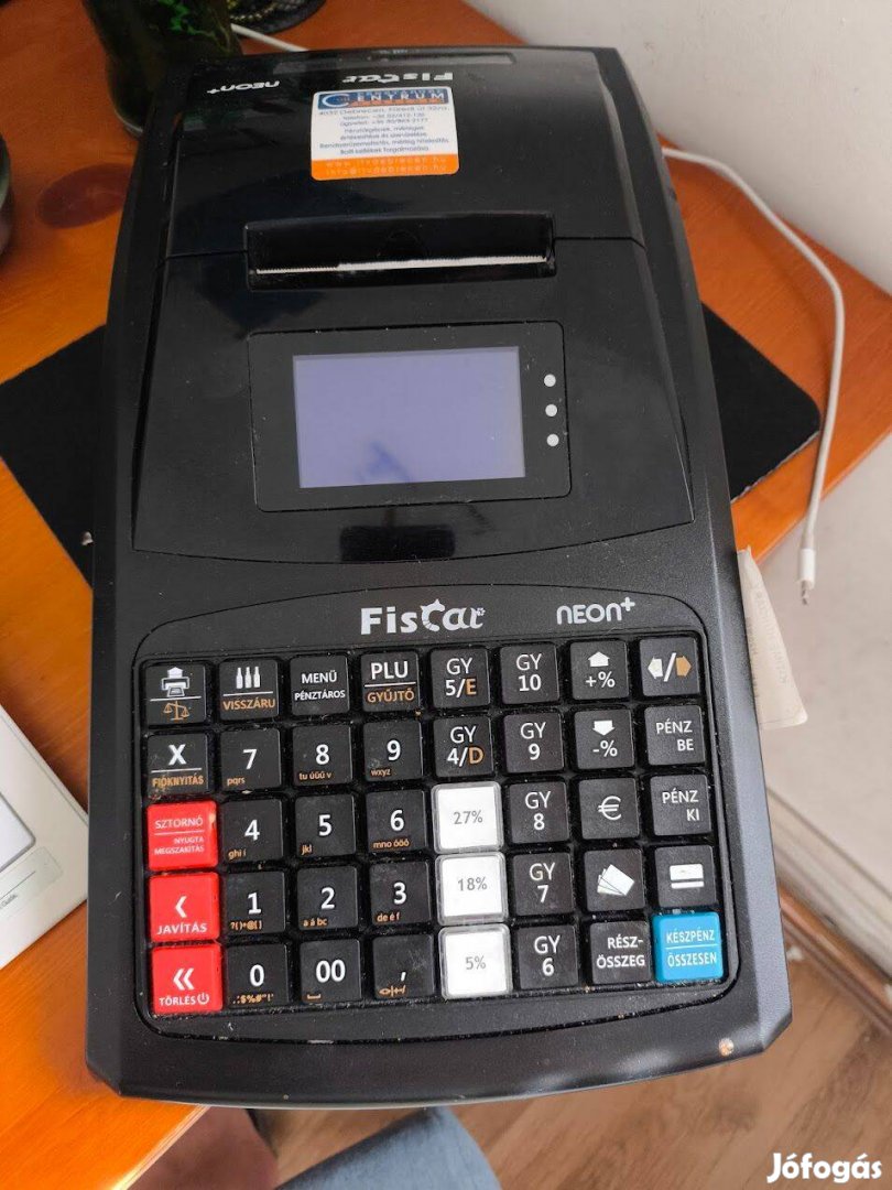 Fiscat Neon + wifi pénztárgép
