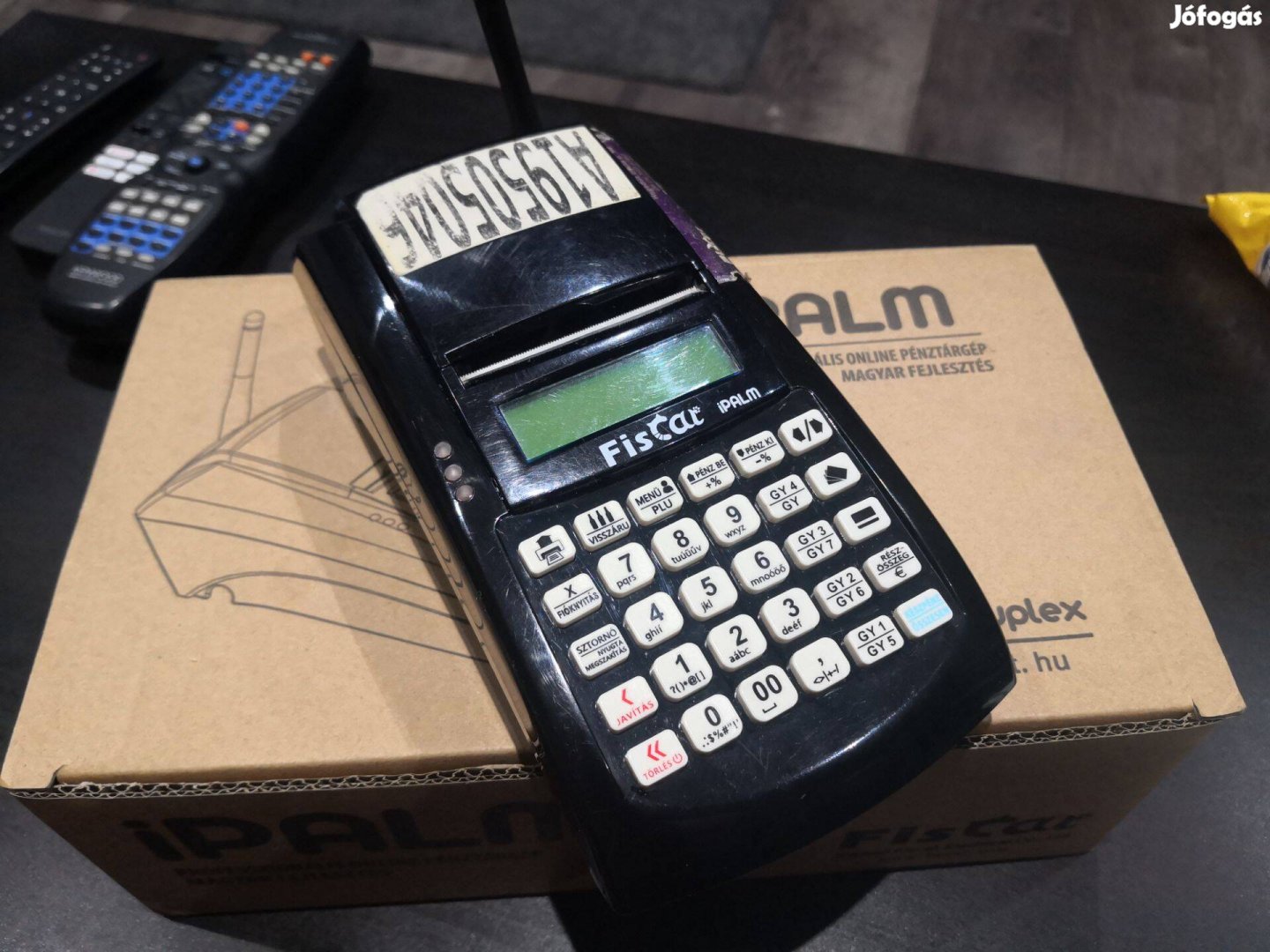 Fiscat ipalm pénztárgép