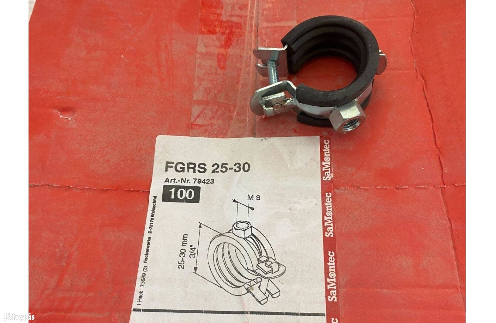 Fischer Fgrs 25-30 gumis csőbilincs 34 - 100 dbdoboz - Új