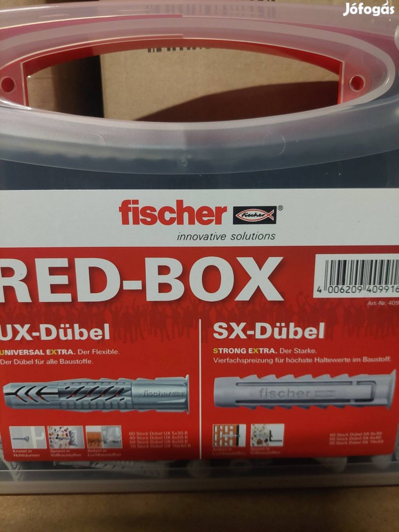 Fischer dűbelbox Sx Ux 6-10 mm eladó