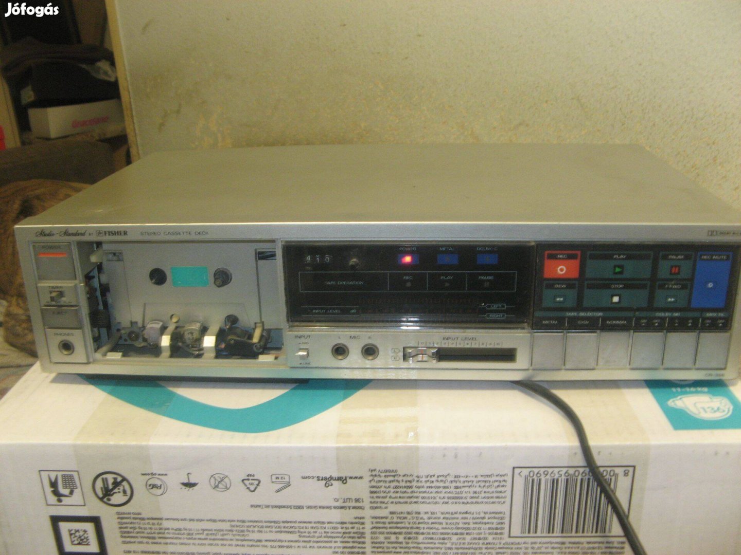Fisher CR-356 deck mechanika hibás eladó