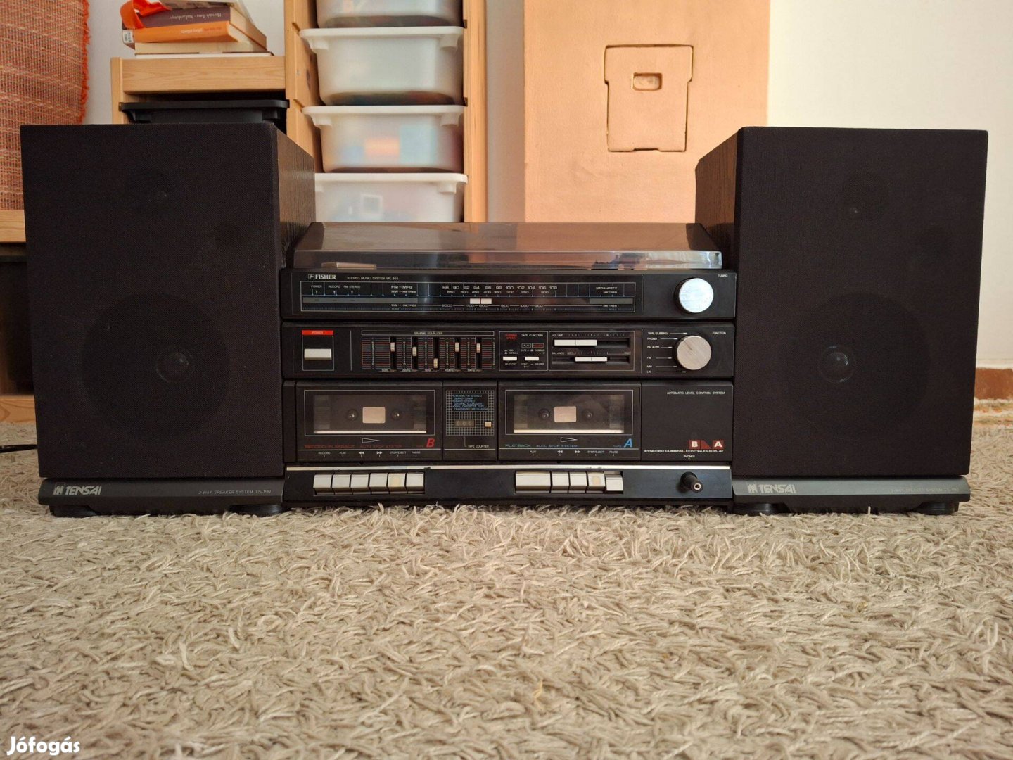 Fisher MC-805 audio system