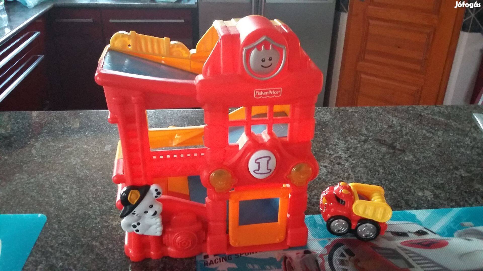 Fisher Price Brüm-brüm tűzoltó állomás