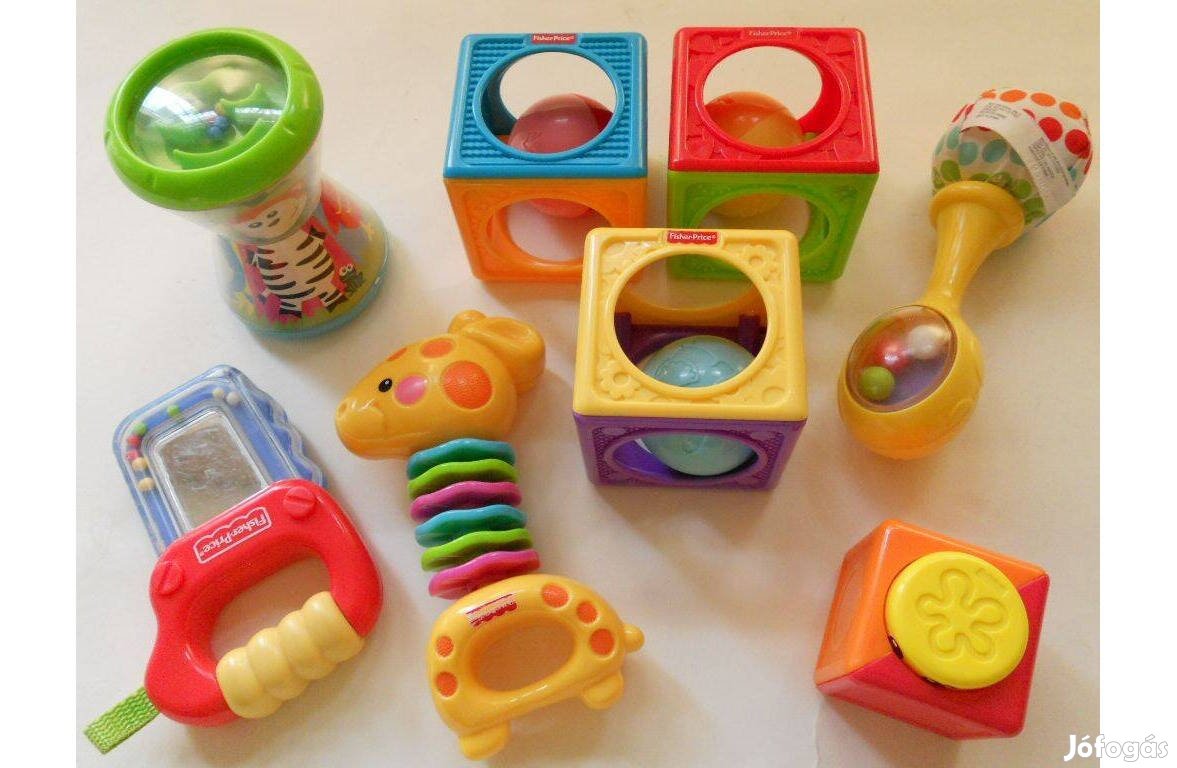 Fisher-Price Fisher Price - csörgő kocka bébijáték babajáték