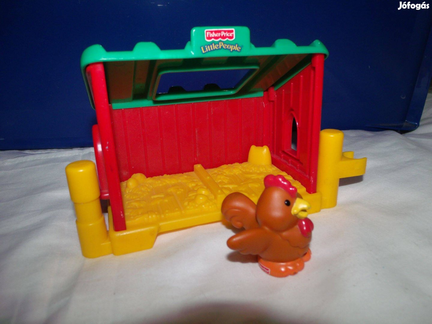 Fisher Price Little People tyúk és ól tyúkól istálló istáló farm Fplp