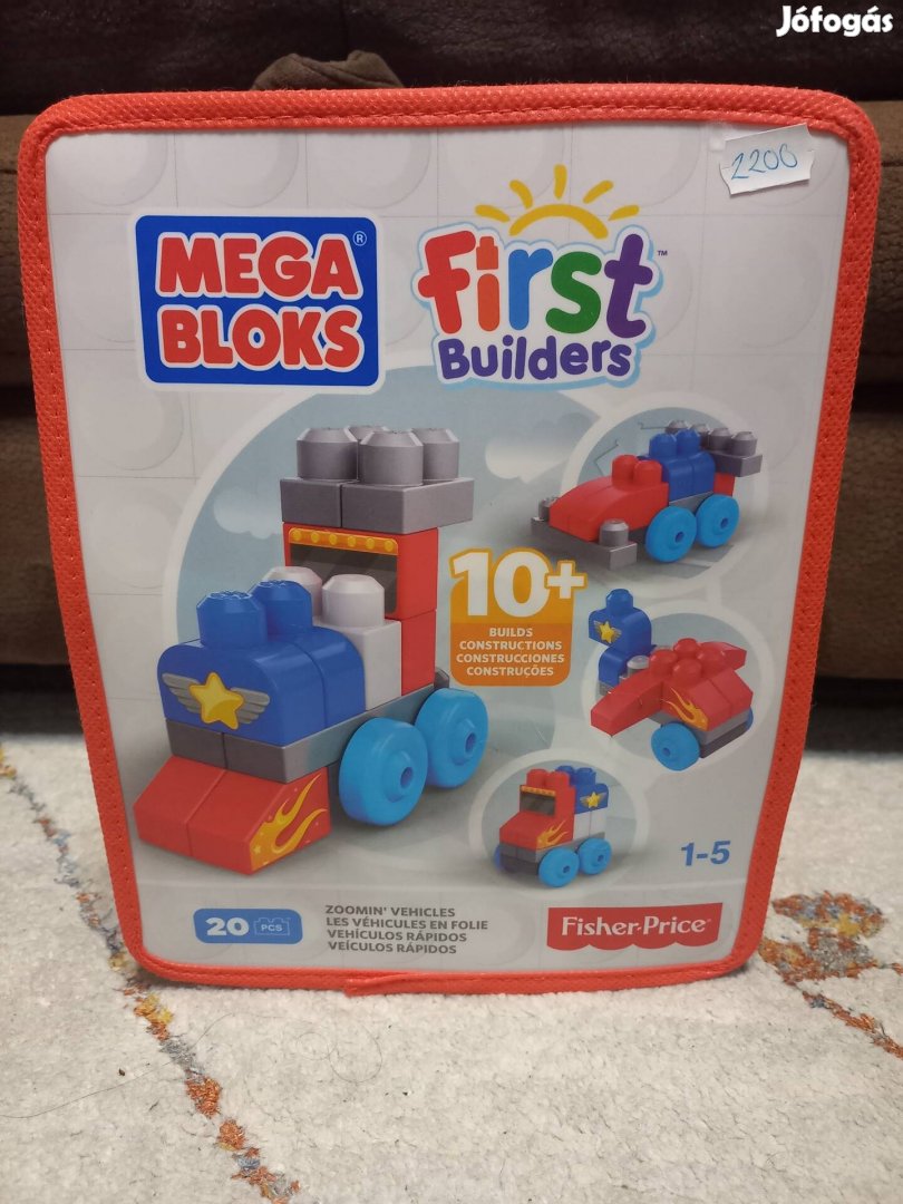 Fisher-Price Mega Bloks építőjáték 20 db 