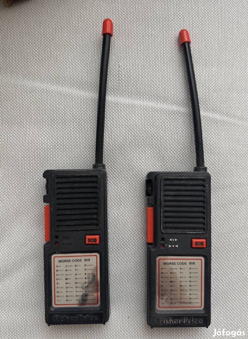 Fisher-Price Morze Walkie Talkie rádió, játék