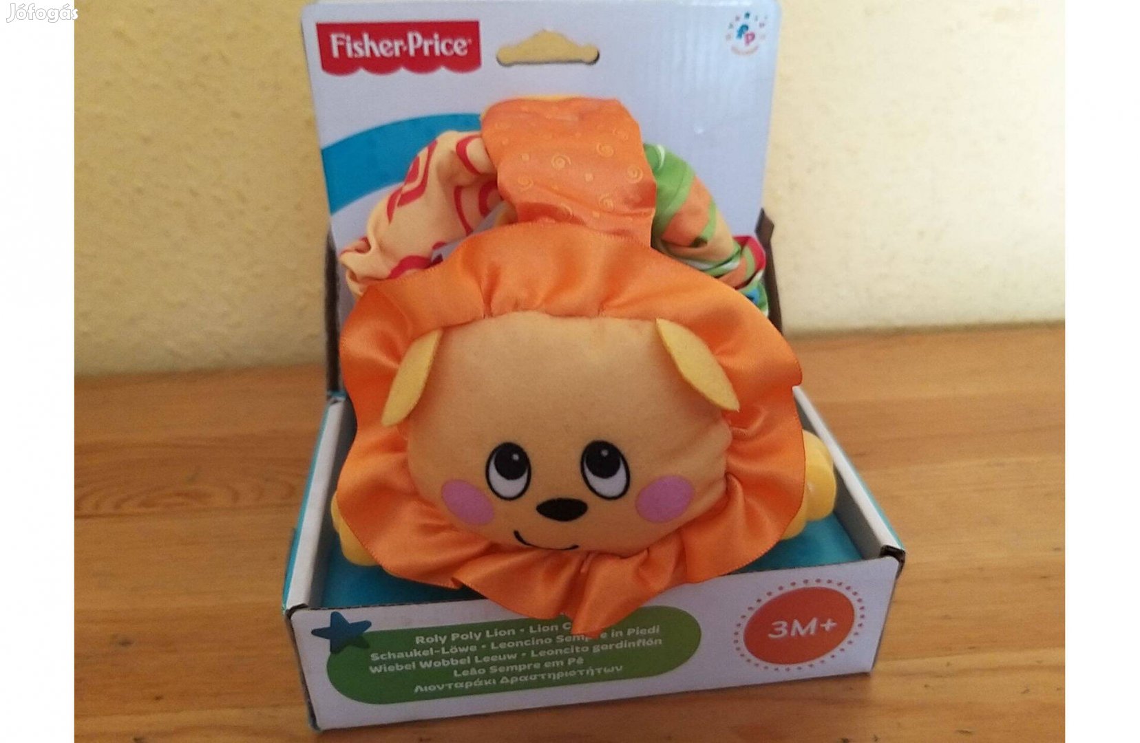 Fisher Price Roly Poly Lion kézügyesség fejlesztő (új)