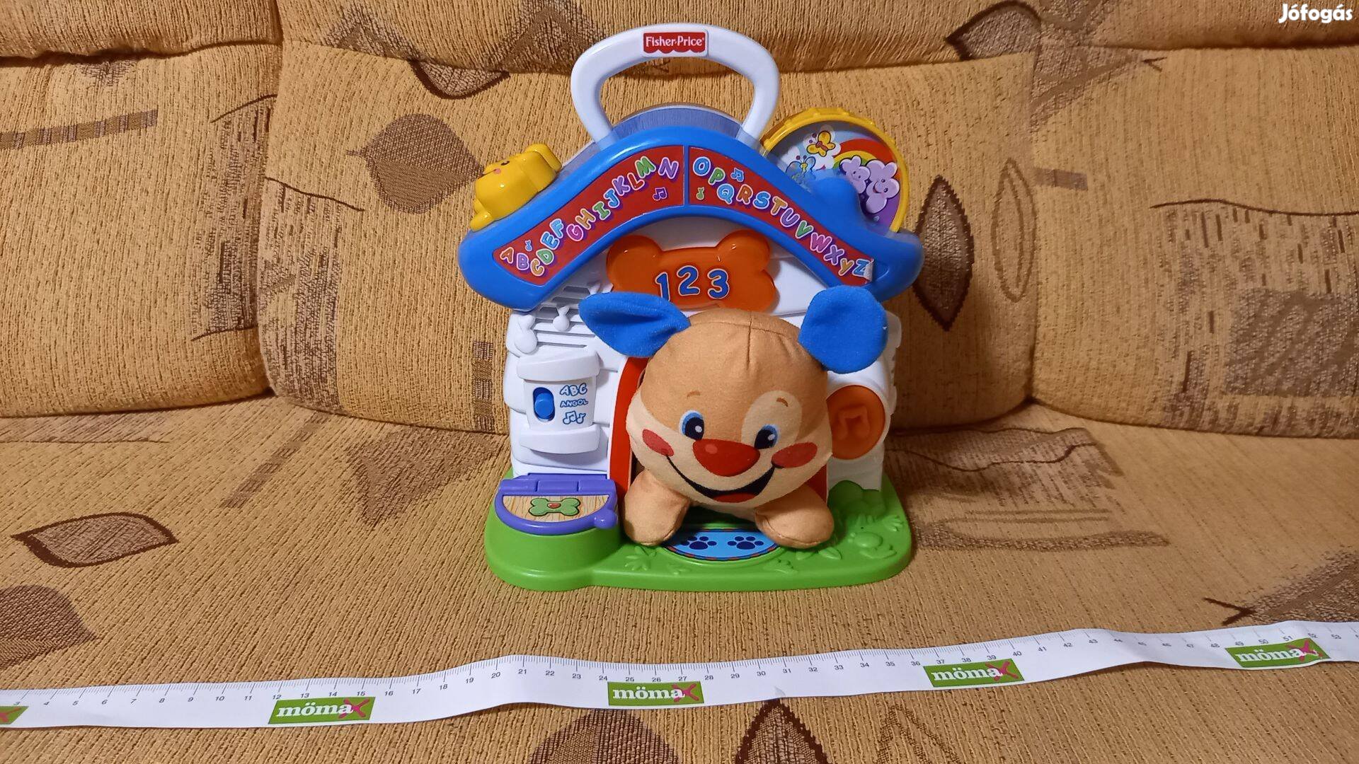 Fisher-Price Tanuló kutyaház - zenés gyerek játék (angol szavak, ABC)