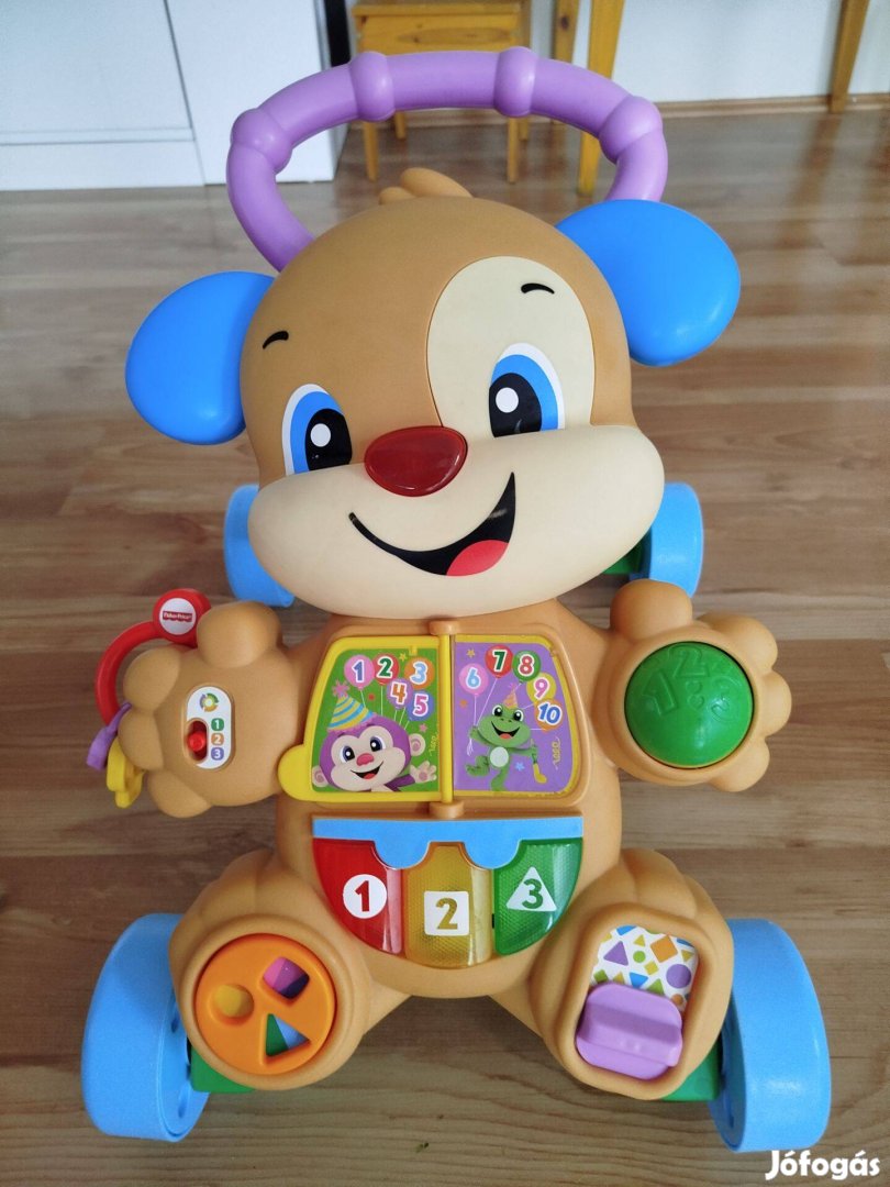 Fisher-Price Tanuló kutyus járássegítő