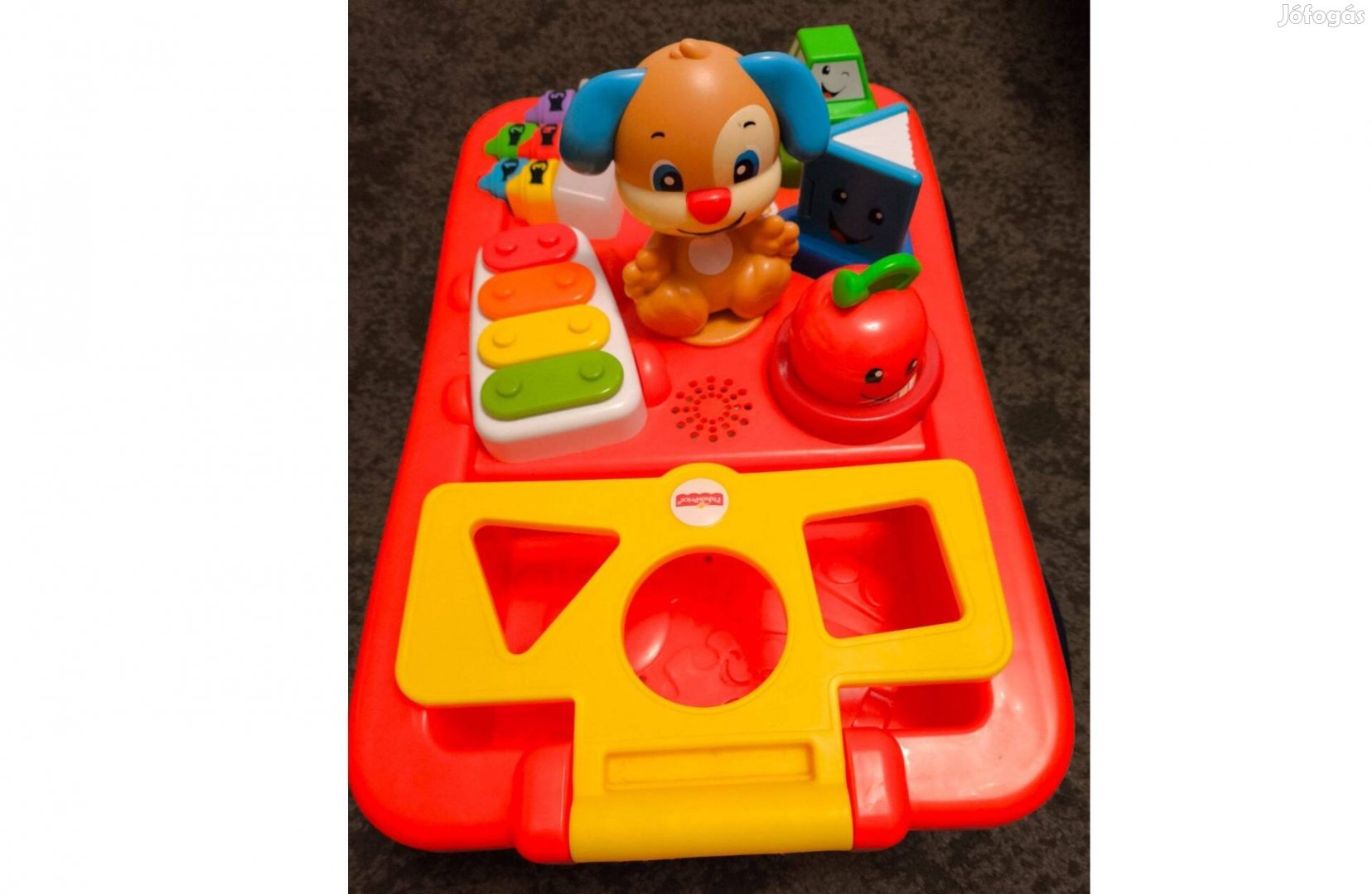 Fisher-Price Tanuló kutyusos kocsi (Ghv10)