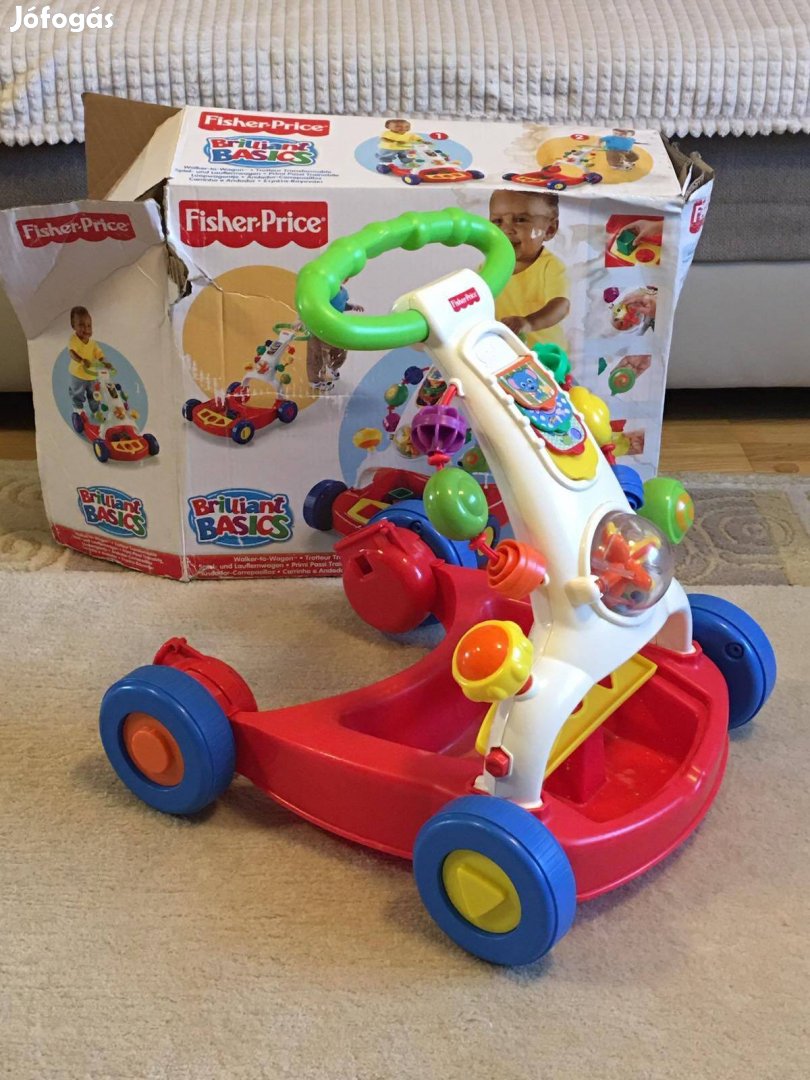 Fisher-Price baba járás segítő