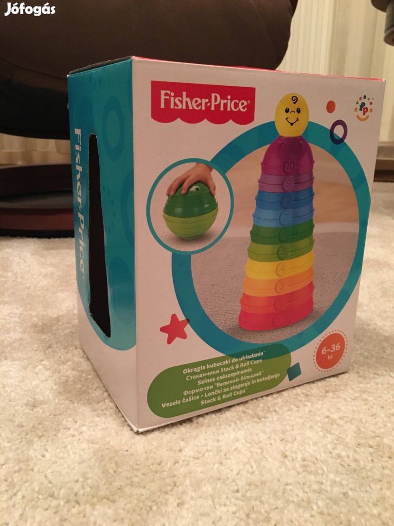 Fisher-Price csészepiramis játék