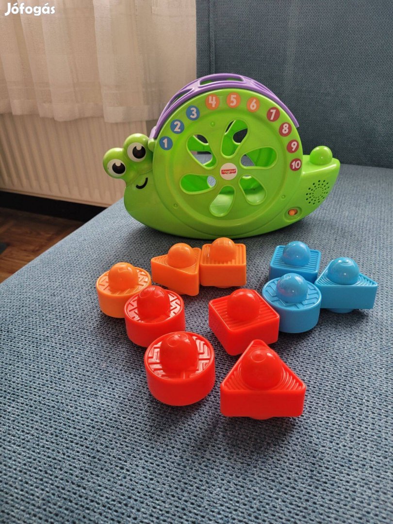 Fisher Price éneklő csigabiga