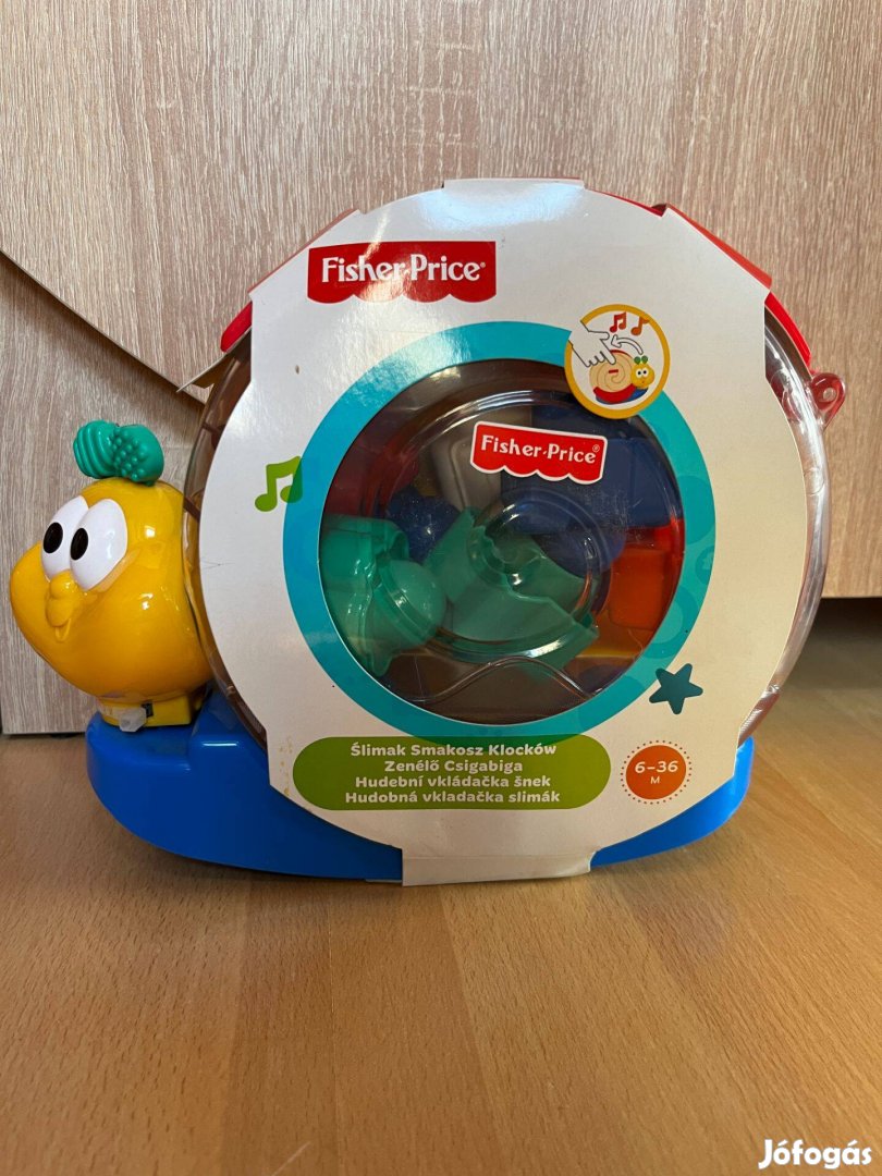 Fisher Price formabedobó csiga